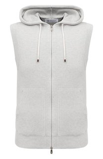 Хлопковый жилет Brunello Cucinelli