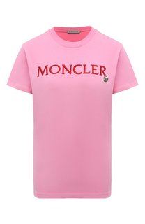 Хлопковая футболка Moncler