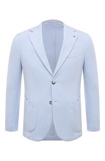 Хлопковый пиджак Giampaolo