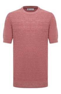 Свитер изо льна и хлопка Brunello Cucinelli