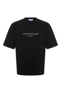 Хлопковая футболка Off-White