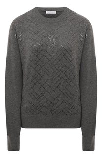 Пуловер из шерсти и кашемира Brunello Cucinelli