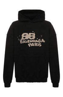 Хлопковое худи Balenciaga