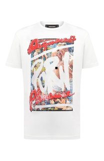 Хлопковая футболка Dsquared2