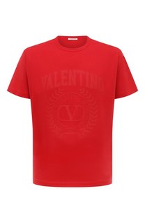 Хлопковая футболка Valentino