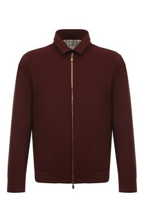 Хлопковый бомбер Brunello Cucinelli