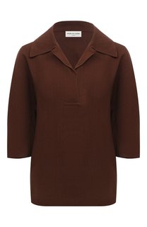 Блузка вискозы и шелка Dries Van Noten