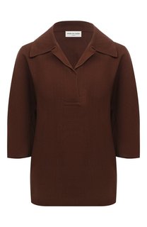 Блузка вискозы и шелка Dries Van Noten