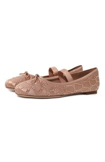 Текстильные балетки Iconographe Valentino