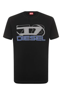 Хлопковая футболка Diesel