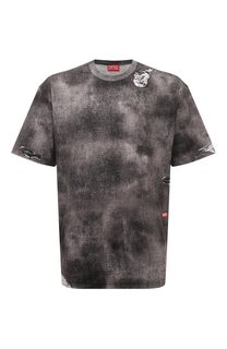 Хлопковая футболка Diesel