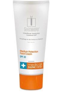 Солнцезащитный крем для лица SPF 20 (200ml) Medical Beauty Research