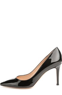 Лаковые туфли Gianvito 85 на шпильке Gianvito Rossi