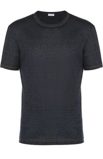 Хлопковая футболка с круглым вырезом Dolce & Gabbana