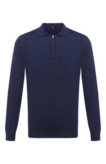 Поло из кашемира и шелка Kiton
