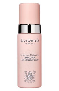 Очищающий мусс для сохранения молодости кожи Sakura EviDenS de Beaute