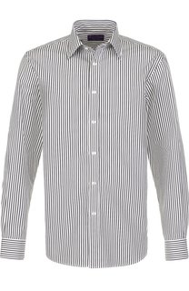 Хлопковая сорочка с воротником кент Ralph Lauren