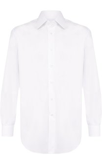 хлопковая сорочка с воротником кент Brioni