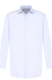 Хлопковая сорочка с воротником акула Brioni