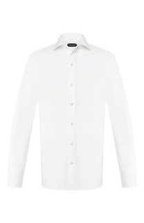 Хлопковая сорочка с воротником кент Tom Ford
