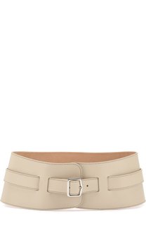 Кожаный ремень с металлической пряжкой Loro Piana