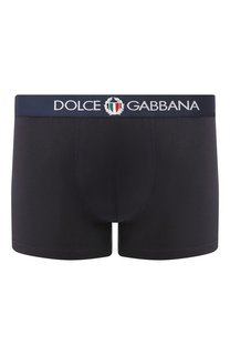 Хлопковые боксеры с широкой резинкой Dolce & Gabbana