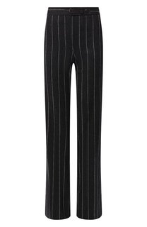 Шерстяные брюки в полоску Giorgio Armani