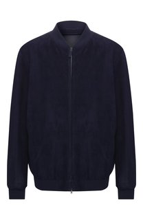 Кожаный бомбер Brioni