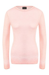 Пуловер из смеси вискозы и шелка Giorgio Armani