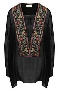 Шерстяная блузка Saint Laurent