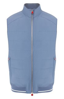 Шерстяной пуховый жилет Kiton