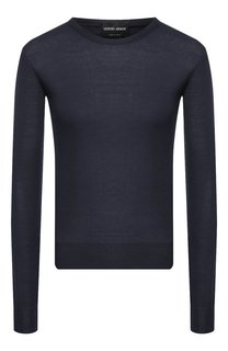 Пуловер из смеси кашемира и шелка Giorgio Armani