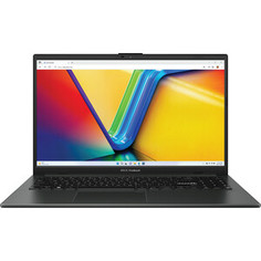 Ноутбук Asus E1504GA-BQ345W 15.6 Intel N200(1Ghz)/8Gb/256Gb/Int:Intel UHD Graphics/Win11Home/Mixed Black (90NB0ZT2-M00HJ0)
