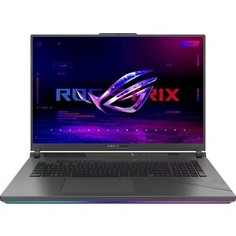 Ноутбук Asus ROG Strix G18 G814JVR-N6010 18 Intel Core i9 14900HX(2.39Ghz)/16Gb/1Tb/GeForce RTX4060 8GB/noOS/Eclipse Gray (90NR0IF6-M000C0)