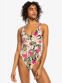 Слитный женский купальник Printed Beach Classics Roxy