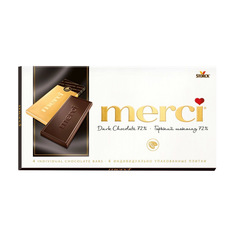 Шоколад Merci Горький 72% 100 г ..,Merci