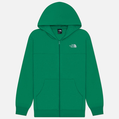 Мужская толстовка The North Face Essential Full-Zip Hoodie, цвет зелёный, размер S