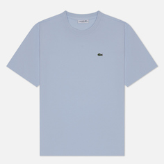 Женская футболка Lacoste Relaxed Fit Lightweight, цвет голубой, размер L