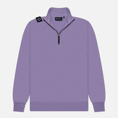 Мужской свитер MA.Strum Quarter Zip, цвет фиолетовый, размер XL