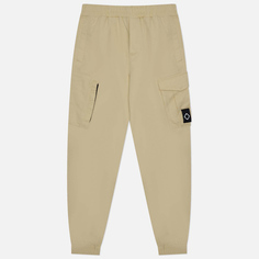 Мужские брюки MA.Strum Elasticated Regular Fit, цвет бежевый, размер XXL