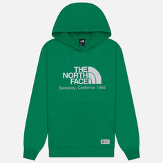 Мужская толстовка The North Face Scrap Berkeley California Hoodie, цвет зелёный, размер XL