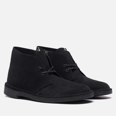 Мужские ботинки SOPHNET. x Clarks Originals Desert Boot, цвет чёрный, размер 43 EU