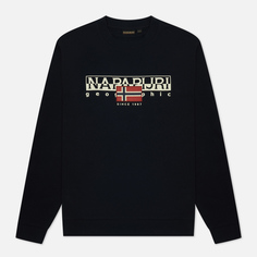Мужская толстовка Napapijri Aylmer Crew Neck Regular Fit, цвет чёрный, размер XL