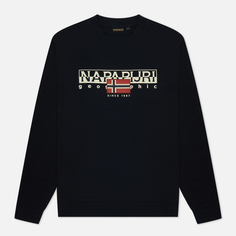 Мужская толстовка Napapijri Aylmer Crew Neck Regular Fit, цвет чёрный, размер XL