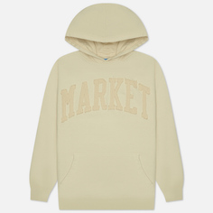 Мужская толстовка MARKET Vintage Wash Arc Hoodie, цвет бежевый, размер M