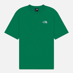 Мужская футболка The North Face Oversized Simple Dome, цвет зелёный, размер L