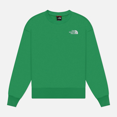 Женская толстовка The North Face Essential Crew Neck, цвет зелёный, размер L