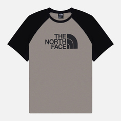 Мужская футболка The North Face Raglan Easy, цвет серый, размер L