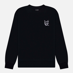 Мужская толстовка uniform experiment Authentic Logo Crew Neck, цвет чёрный, размер M