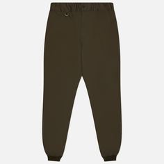 Мужские брюки SOPHNET. Slim Fit Ribbed, цвет оливковый, размер S